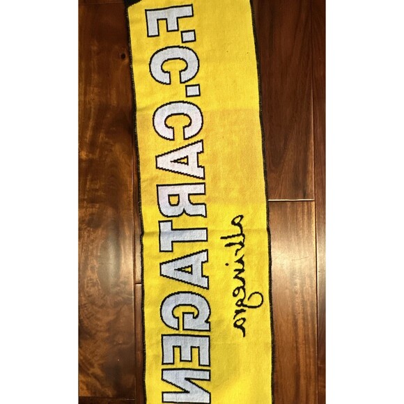 FC Cartagena Pasion Alvinegra Soccer Team Scarf Apparel - Picture 10 of 12